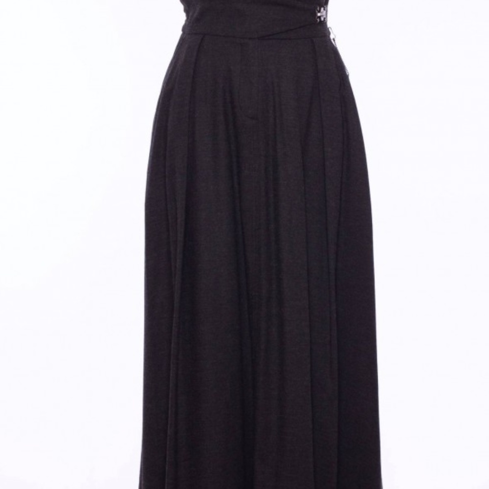 LAMB Black MAXI Skirt
